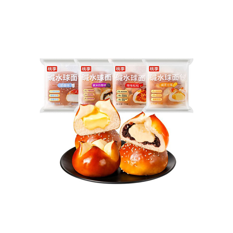 碱水球面包（四口味）